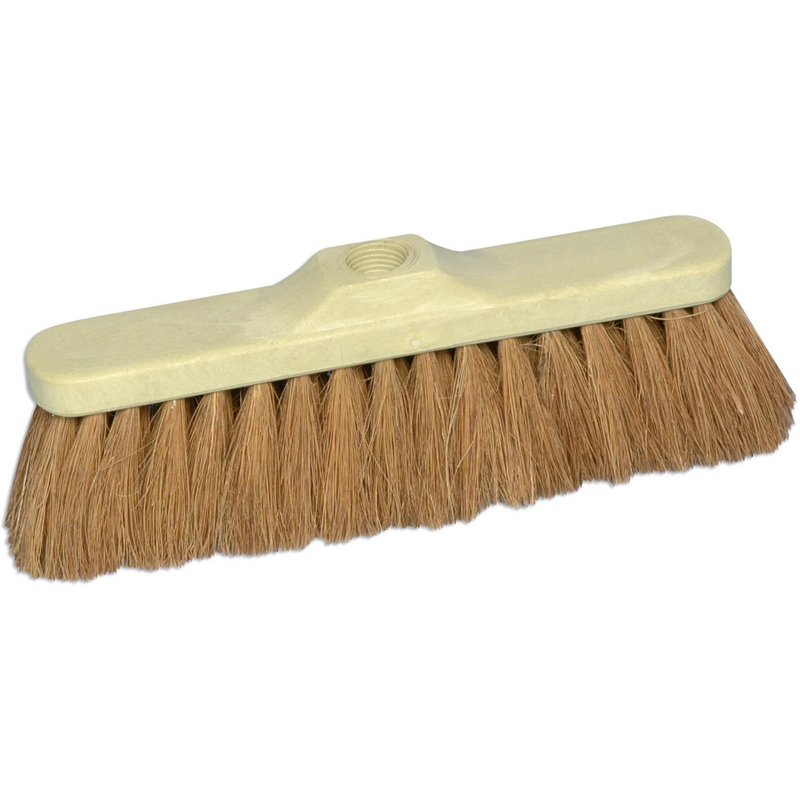 Coco broom - straight / screw socket - 845183 - Rubix engineering